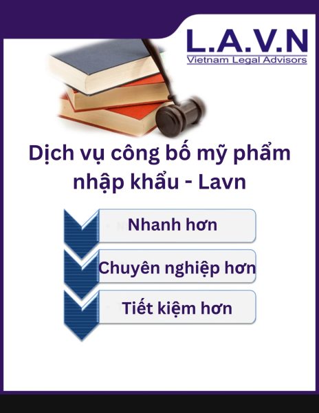 Dịch vụ công bố mỹ phẩm nhập khẩu - Lavn