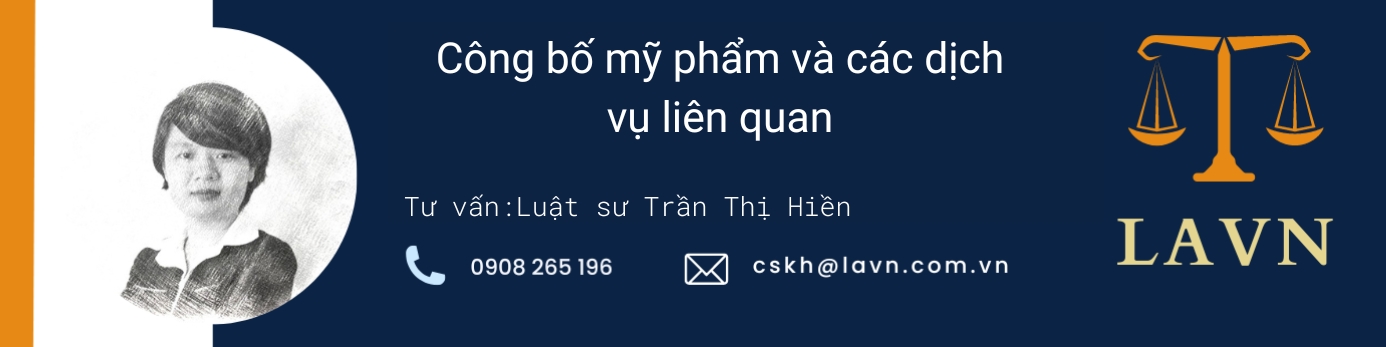 Cong bo my pham va cac dich vu lien quan