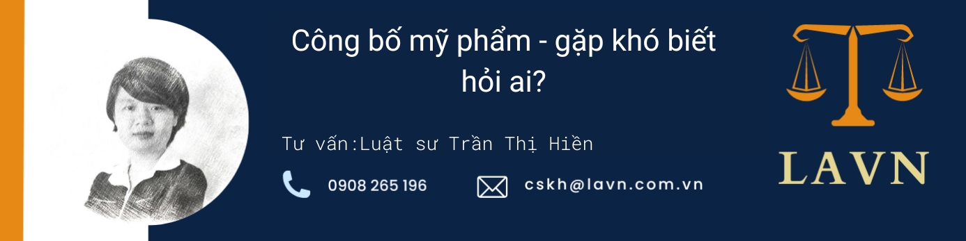 Cong bo my pham gap kho biet hoi ai